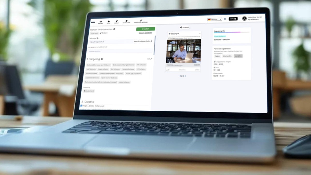 Effiziente Online-Werbung für KMUs: Magic AI Ads startet in Deutschland - Foto: presseportal.de
