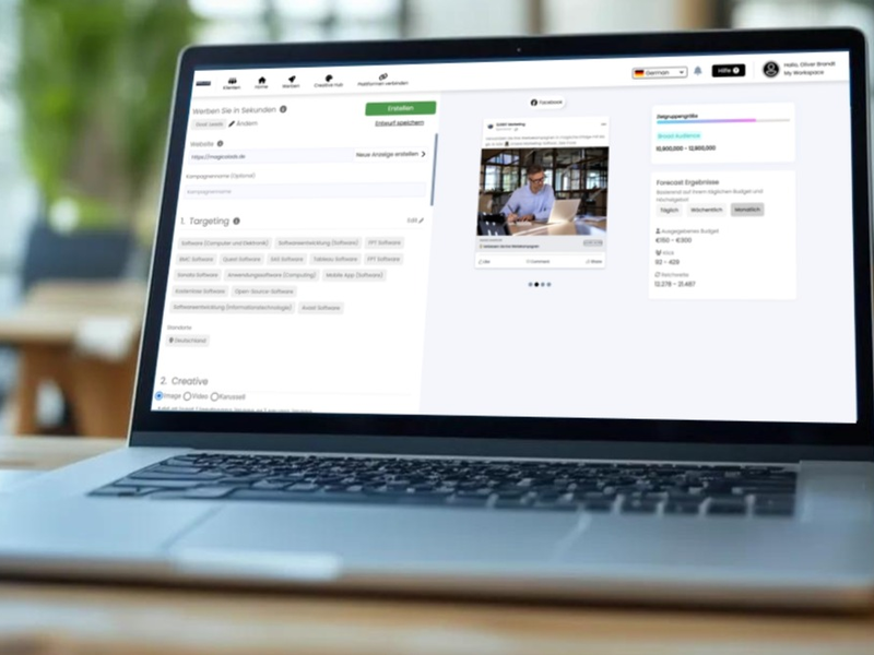 Effiziente Online-Werbung für KMUs: Magic AI Ads startet in Deutschland - Foto: presseportal.de