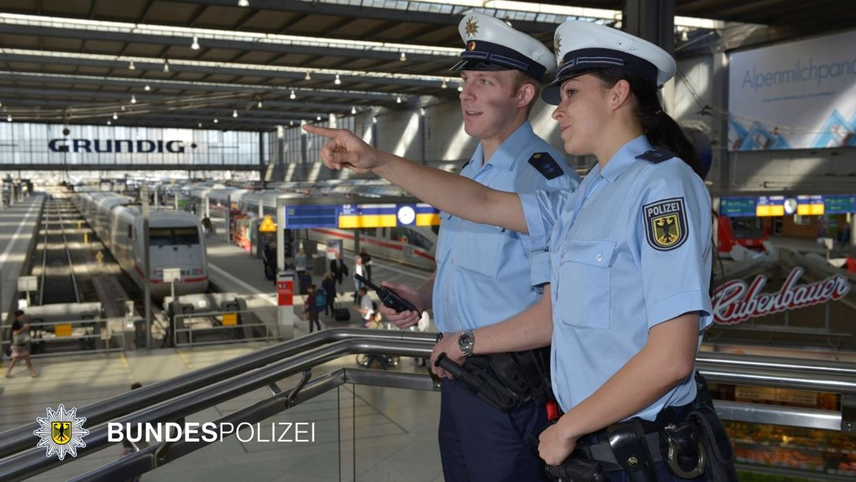 Bundespolizeidirektion München: Mehrere Gewaltdelikte in Münchner Bahnbereichen - Foto: presseportal.de