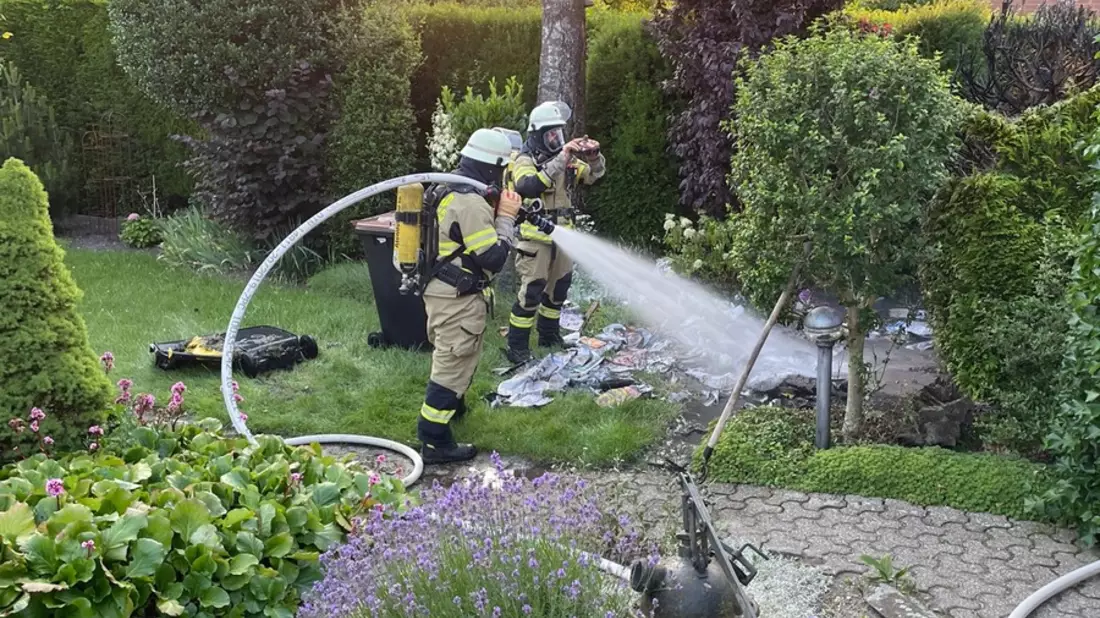 FW Xanten: Mehrere Brandeinsätze am Wochenende - Bild: presseportal.de