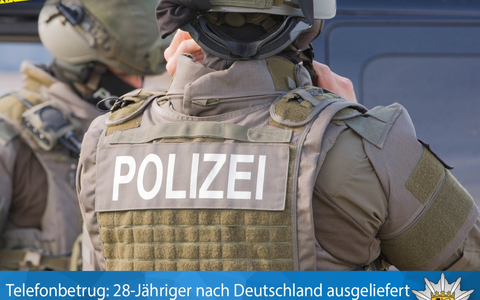 LKA-BW: Gemeinsame Pressemitteilung der Staatsanwaltschaft Karlsruhe - Zweigstelle Pforzheim und des Landeskriminalamts Baden-Württemberg: Schockanrufe: Weitere Festnahme in Spanien - Foto: presseportal.de