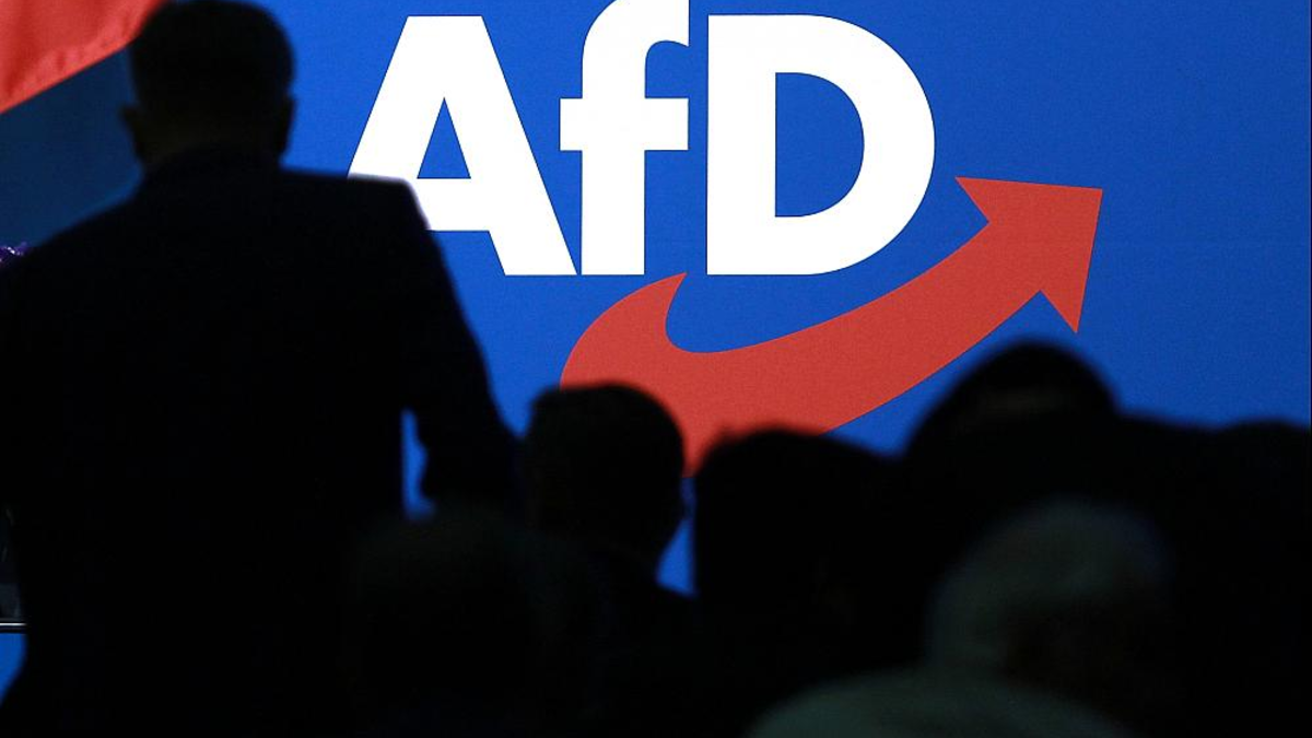 Logo auf AfD-Parteitag (Archiv) - Foto: über dts Nachrichtenagentur