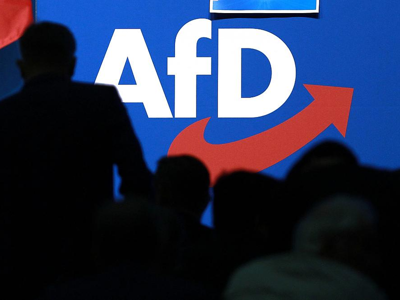 Logo auf AfD-Parteitag (Archiv) - Foto: über dts Nachrichtenagentur