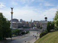 Unabhängigkeitsplatz in Kiew (Archivbild) - Foto: Friedemann Kohler/dpa