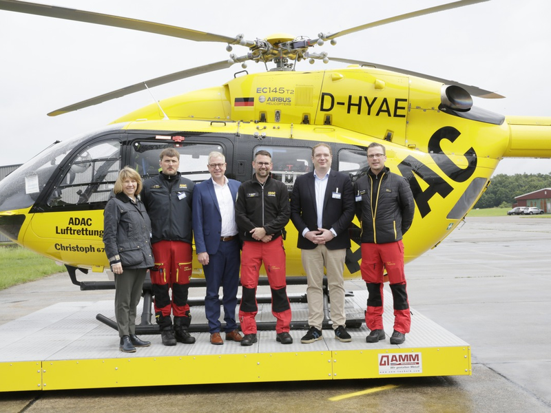 Hungriger Wolf ein fliegender Gelber Engel - Foto: presseportal.de