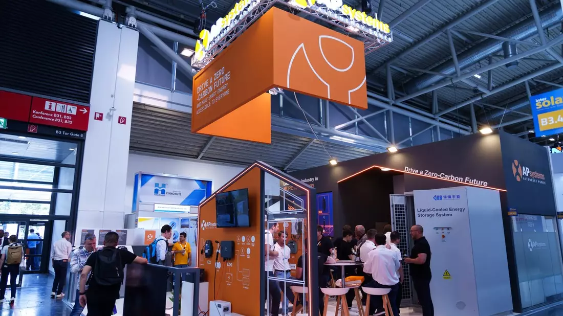APsystems stellt auf der Intersolar Europe 2024 modernste Solar-Innovationen vor - Bild: presseportal.de