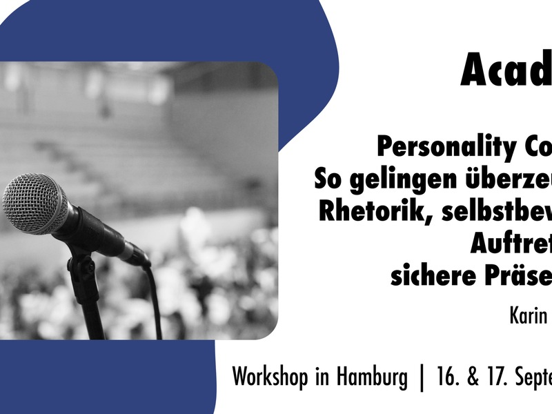 Personality Coaching: So gelingen überzeugende Rhetorik, selbstbewusstes Auftreten und sichere Präsentation / Zweitägiger Workshop der news aktuell Academy in Hamburg - Foto: presseportal.de