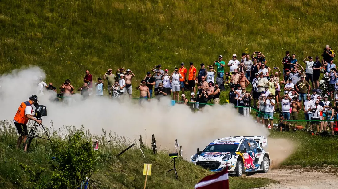 Starke Vorstellung von M-Sport Ford bei der WM-Rallye Polen mit weiterem Podiumsresultat - Bild: presseportal.de