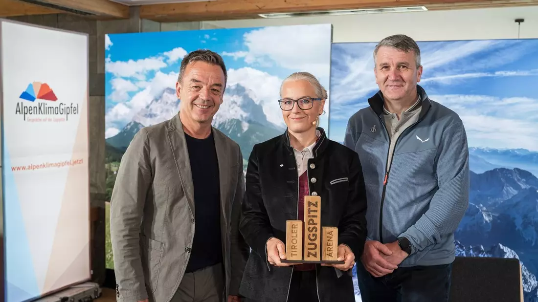 AlpenKlimaGipfel auf der Zugspitze: erfolgreiche Premiere für kontroversielle Dialogplattform - Bild: presseportal.de