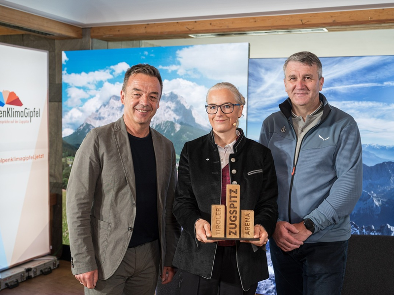 AlpenKlimaGipfel auf der Zugspitze: erfolgreiche Premiere für kontroversielle Dialogplattform - Foto: presseportal.de