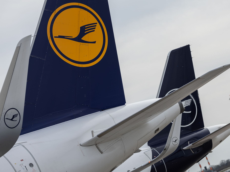 Die Lufthansa-Gruppe fliegt Beirut nachts bis Ende Juli nicht mehr an.  - Foto: Hannes P Albert/dpa