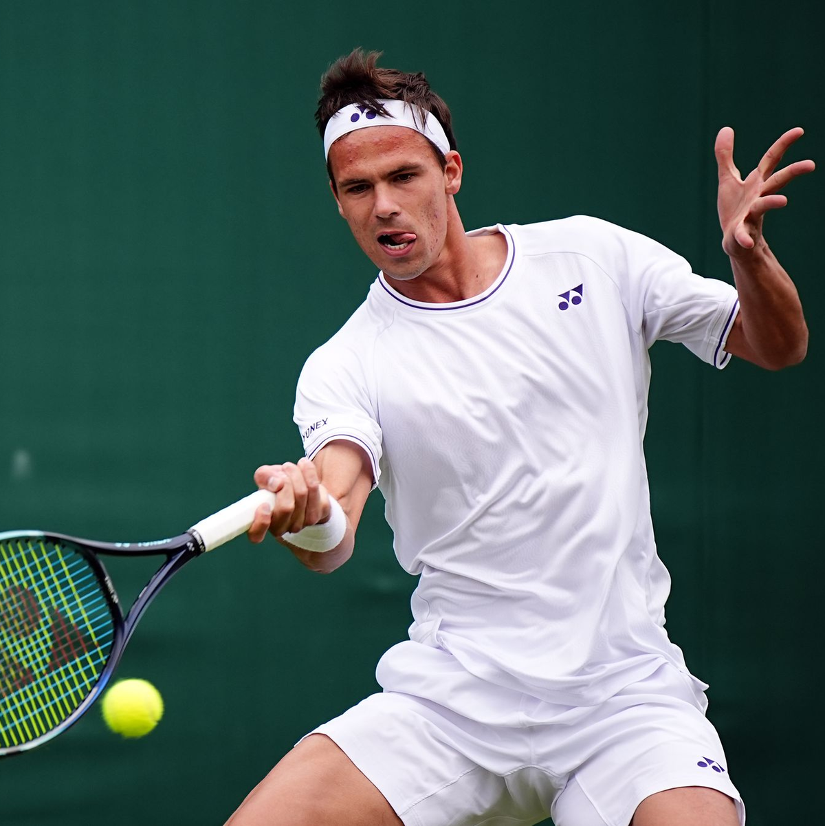 Daniel Altmaier musste sich in sein Match zurückkämpfen. - Foto: Aaron Chown/PA Wire/dpa