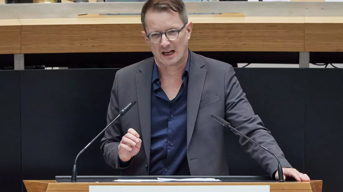 Frühere Linke-Politiker King macht Politik für das BSW - Bild: Joerg Carstensen/dpa