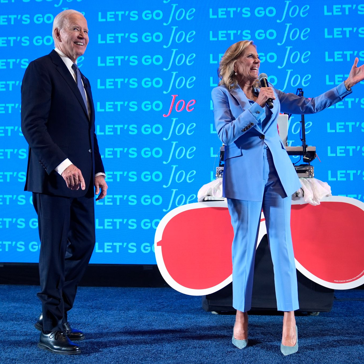 Jill Biden über desatsrösen TV-Auftritt ihres Mannes: «Du hast alle Fragen beantwortet. Du kanntest alle Fakten.» (Archivbild) - Foto: Evan Vucci/AP