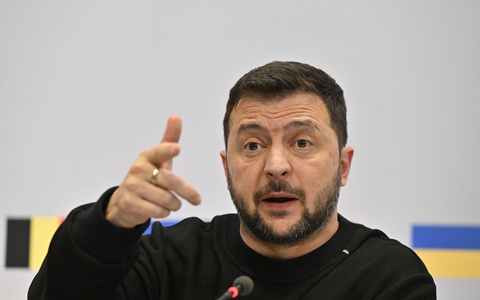 Selenskyj erwartet diesen Monat eine Stärkung der ukrainischen Flugabwehr. - Foto: Eric Lalmand/Belga/dpa Selenskyj erwartet diesen Monat eine Stärkung der ukrainischen Flugabwehr. - Foto: Eric Lalmand/Belga/dpa