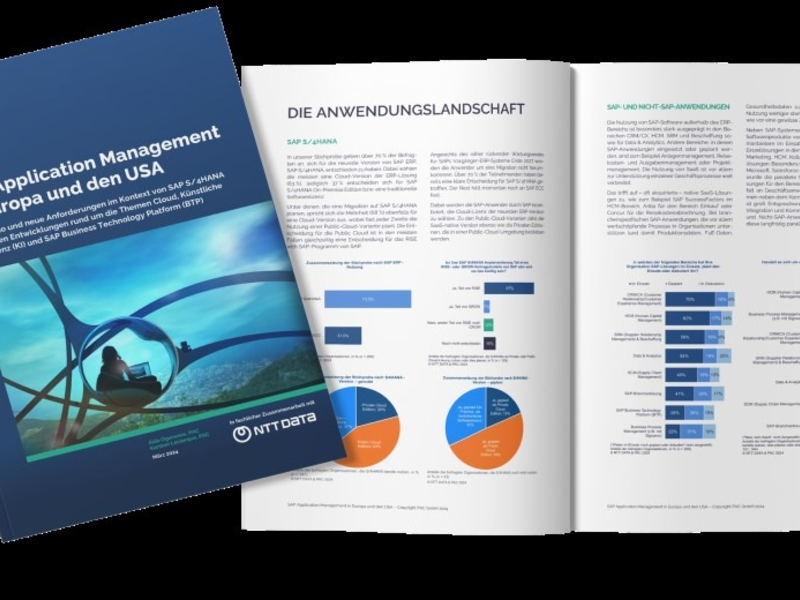 Aktuelle Trendstudie: Innovative Technologien verändern das SAP© Application Management / Unternehmen erwarten Kosteneinsparungen durch KI von bis zu 30 Prozent - Foto: presseportal.de