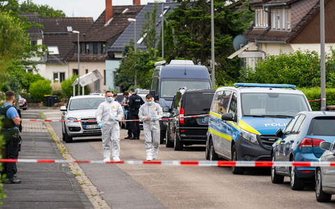 In Wiesbaden sind zwei Menschen getötet worden. Ein Verdächtiger befindet sich nun in Untersuchungshaft. - Foto: -/5VISION.NEWS/dpa