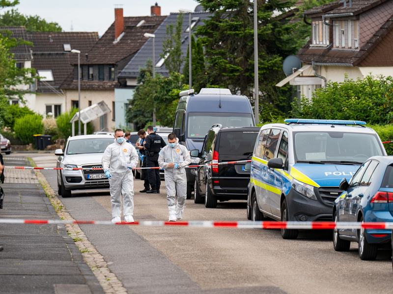 In Wiesbaden sind zwei Menschen getötet worden. Ein Verdächtiger befindet sich nun in Untersuchungshaft. - Foto: -/5VISION.NEWS/dpa