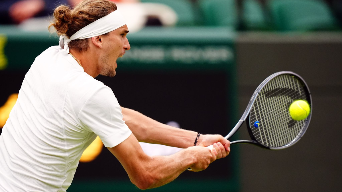 Alexander Zverev ist ohne Probleme in die zweite Wimbledon-Runde eingezogen. - Foto: Aaron Chown/PA Wire/dpa