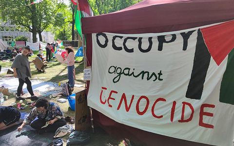 Pro-Palästina Camp an der Uni Bonn (Archiv) - Foto: über dts Nachrichtenagentur