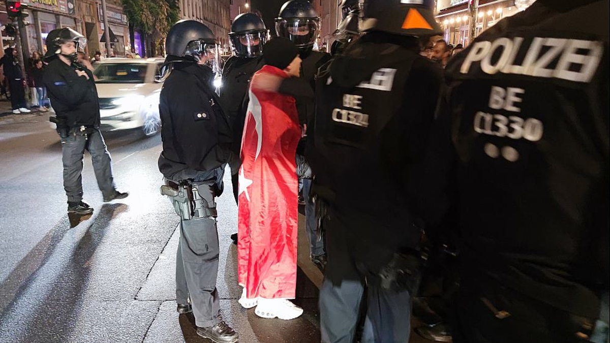 Türkische Fans feiern am 02.07.2024 - Foto: über dts Nachrichtenagentur