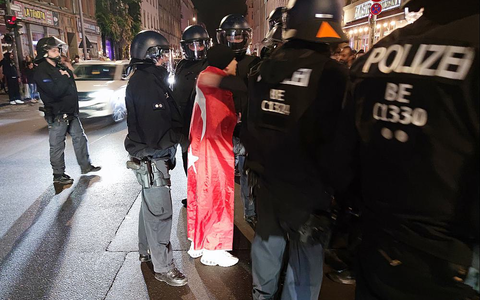 Türkische Fans feiern am 02.07.2024 - Foto: über dts Nachrichtenagentur