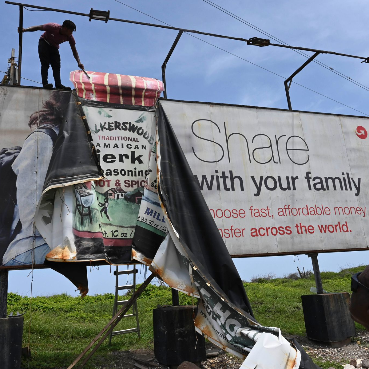 Jamaika hatte sich auf «Beryl» vorbereitet, bevor der Sturm den Inselstaat streifte. - Foto: Collin Reid/AP