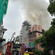 Fast 150 Feuerwehrleute rücken an, um den Brand eines historischen Gebäudes in Bad Ems zu löschen. - Foto: Kreisverwaltung des Rhein-Lahn-Kreises