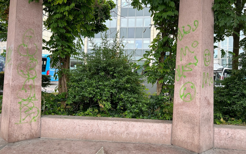 POL-PDPS: Sachbeschädigung durch Graffiti - Foto: presseportal.de
