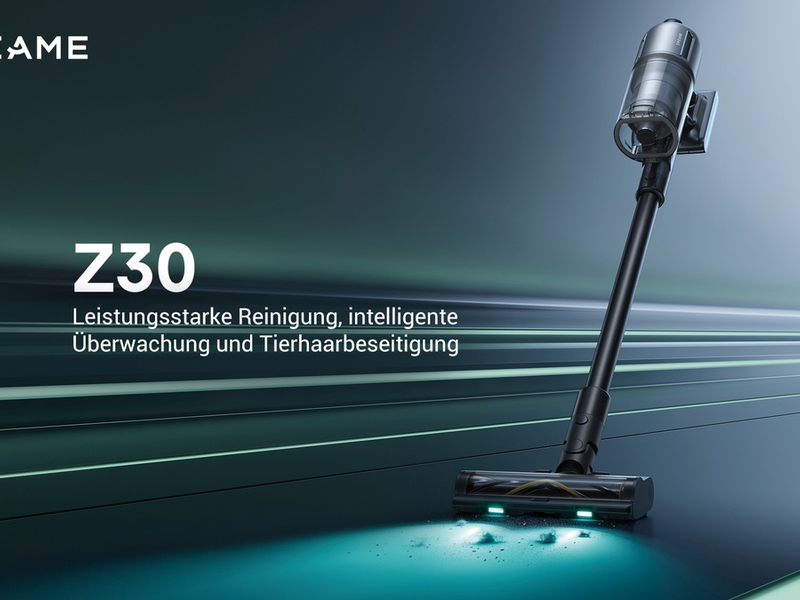 DREAME stellt neue Stabstaubsauger vor / Die Neuen in der Z-Serie machen Schluss mit schmutzig! - Foto: presseportal.de