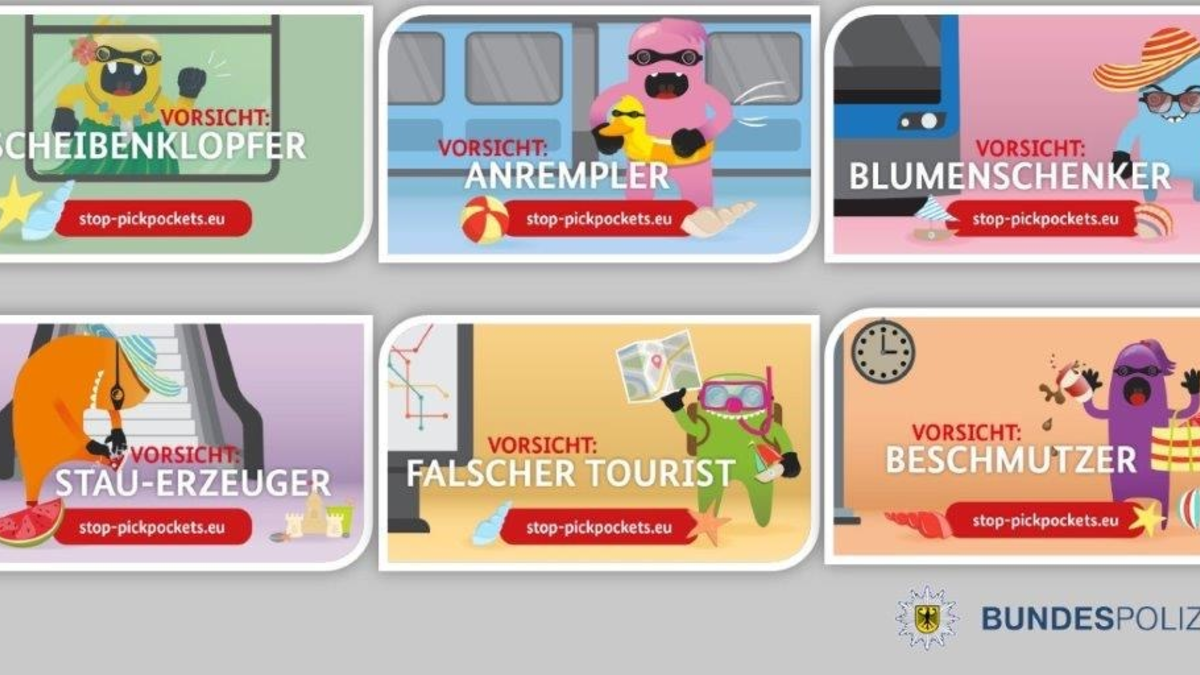 BPOL NRW: Taschendiebe machen keine Ferien - Tipps der Bundespolizei für einen entspannten Urlaub - Foto: presseportal.de