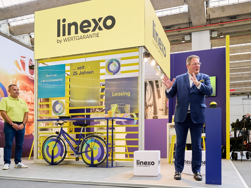 linexo by Wertgarantie: Bewusst anders unterwegs / Spezialversicherer präsentiert neue Marke auf der Eurobike - Foto: presseportal.de