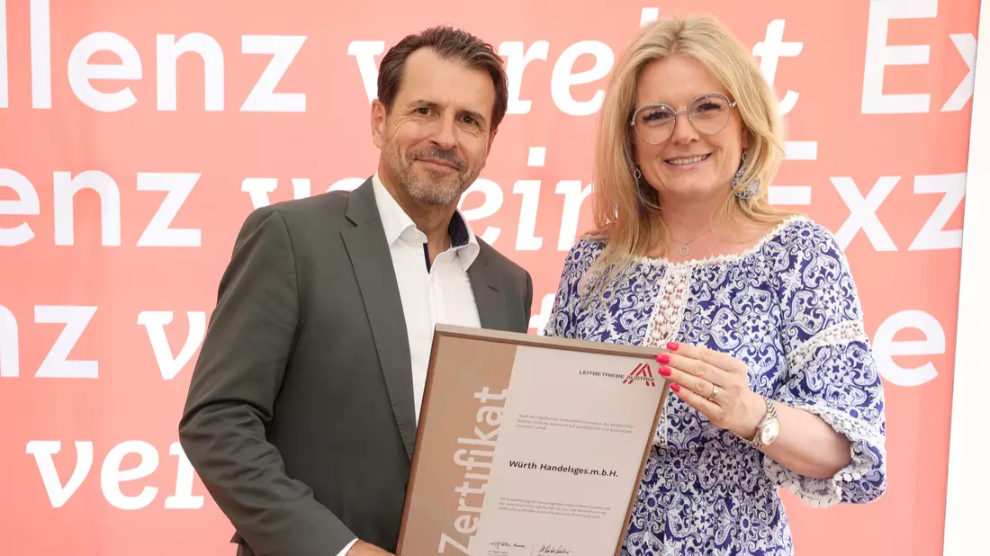 Würth ist Leitbetrieb Austria - Bild: Katharina Schiffl/Würth Österreich über pressetext.de