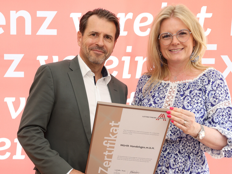 Würth ist Leitbetrieb Austria - Foto: Katharina Schiffl/Würth Österreich über pressetext.de