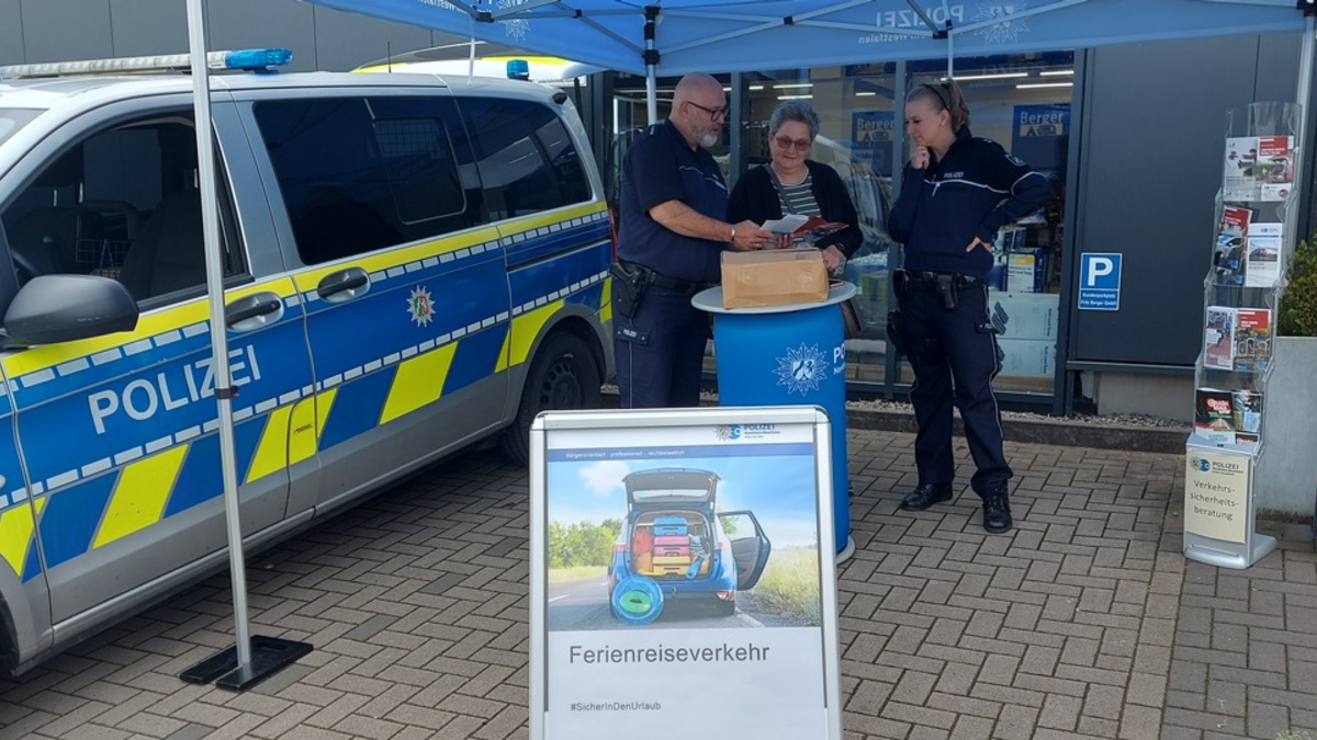 POL-COE: Kreis Coesfeld, Nottuln/ Tipps der Polizei: Fahrzeug sicher für die Urlaubsreise packen - Foto: presseportal.de