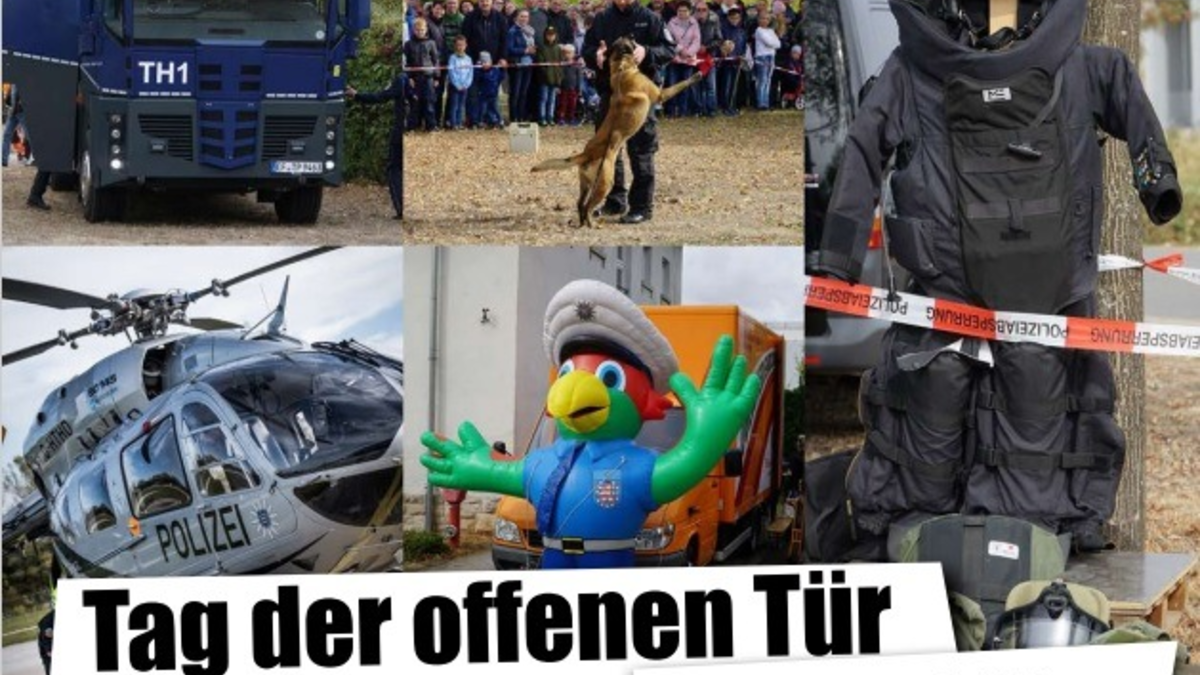 LPI-NDH: Die Landespolizeiinspektion Nordhausen öffnet ihre Türen - Foto: presseportal.de