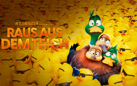 Der Kinohit Raus aus dem Teich ab Donnerstag bei Sky und WOW - Foto: presseportal.de
