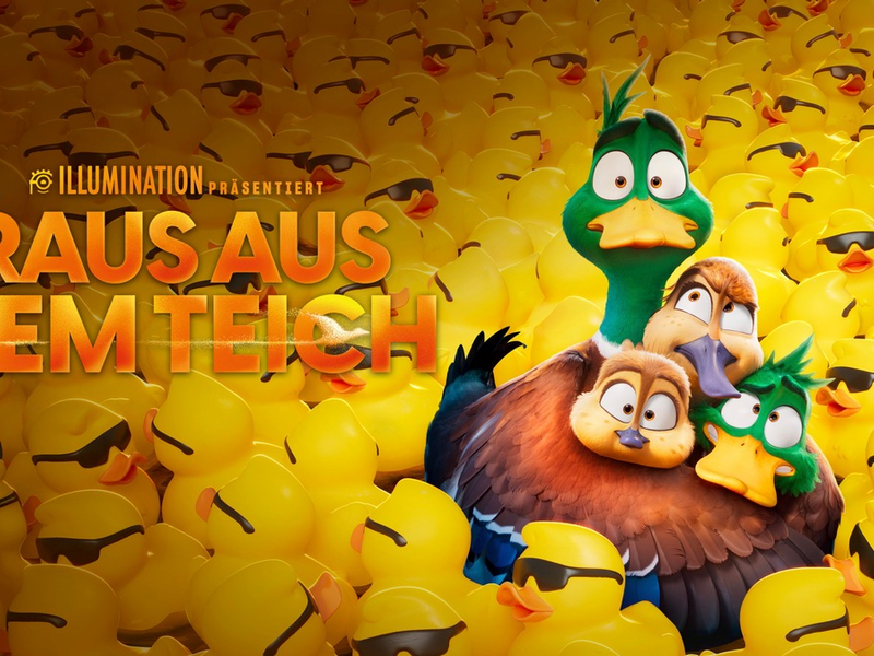 Der Kinohit Raus aus dem Teich ab Donnerstag bei Sky und WOW - Foto: presseportal.de