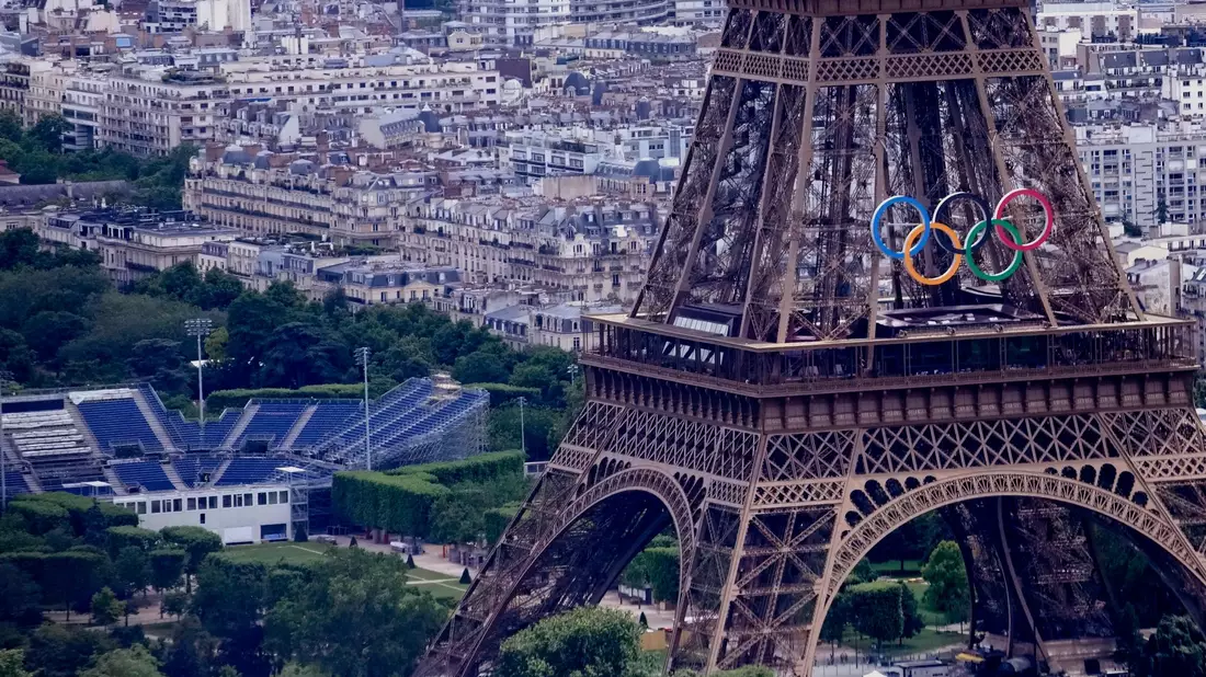 Die Sommerspiele in Paris werden am 26. Juli eröffnet. - Bild: Christophe Ena/AP