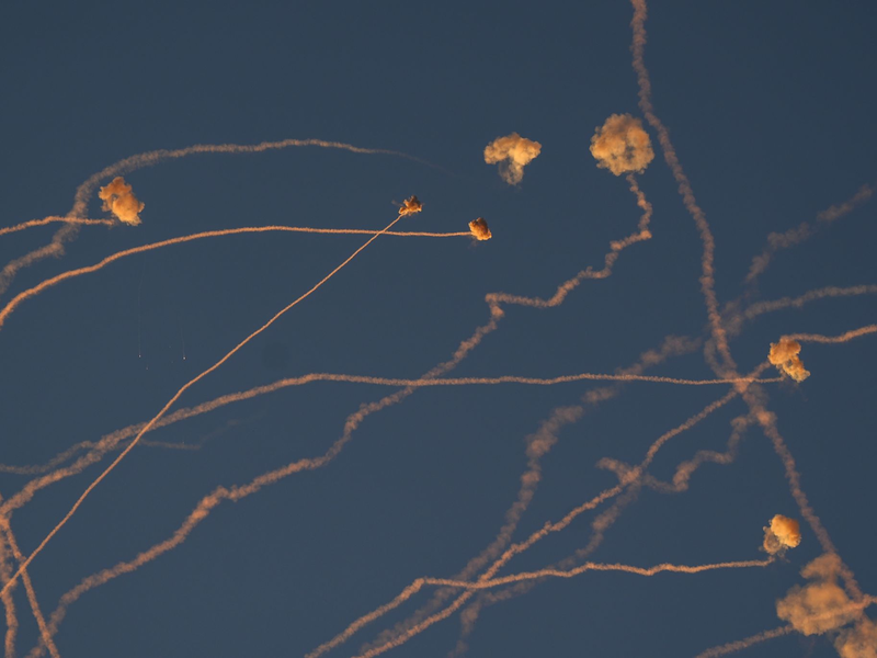 Als Reaktion auf die Tötung einer ihrer hochrangigen Kommandeuere feuert die Hisbollah 200 Raketen auf den Norden Israels. (Archivbild) - Foto: Ayal Margolin/XinHua/dpa