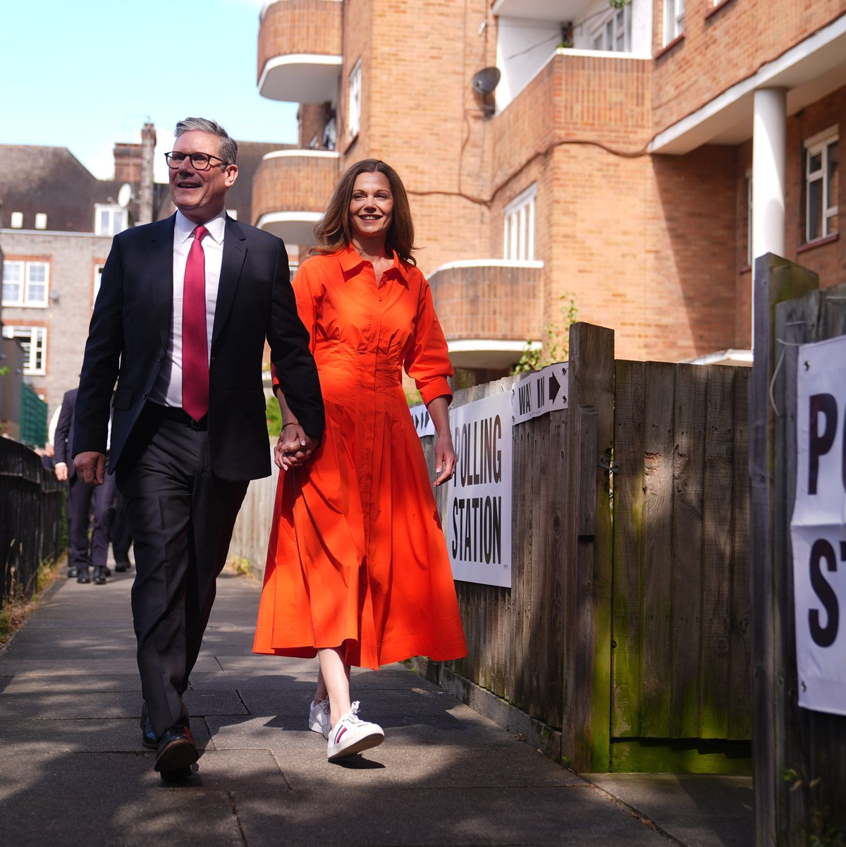 Labour-Chef Starmer dürfte neuer Premierminister werden. - Foto: James Manning/PA Wire/dpa