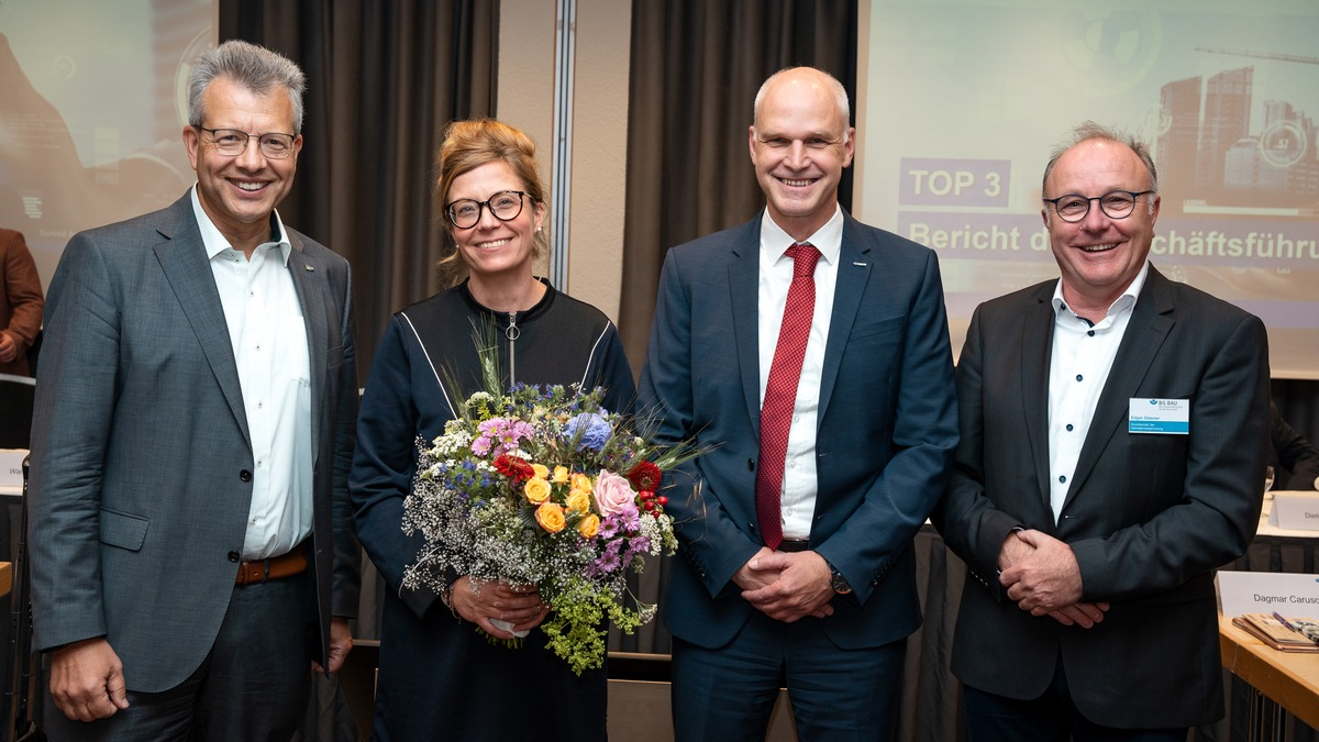 Katia-Julia Rostek zur stellvertretenden Hauptgeschäftsführerin der BG BAU gewählt - Foto: presseportal.de