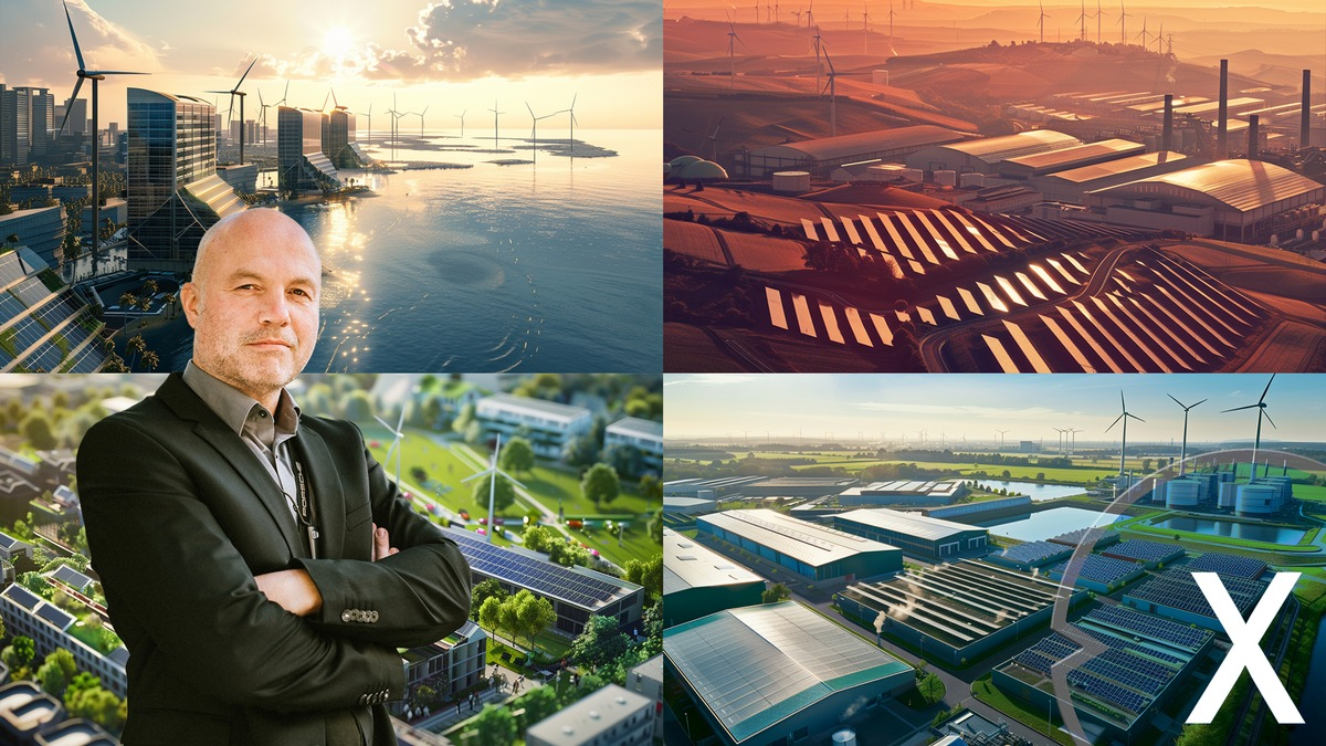 Konrad Wolfenstein - Industrie-Influencer und Markenbotschafter für die KMU mit Xpert.Digital am Beispiel Photovoltaik und Intralogistik - Foto: presseportal.de