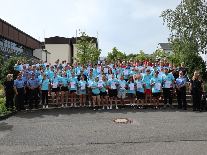 HDP-RP: Blue-Light-Challenge an der Hochschule der Polizei ging in die fünfte Runde - Foto: presseportal.de