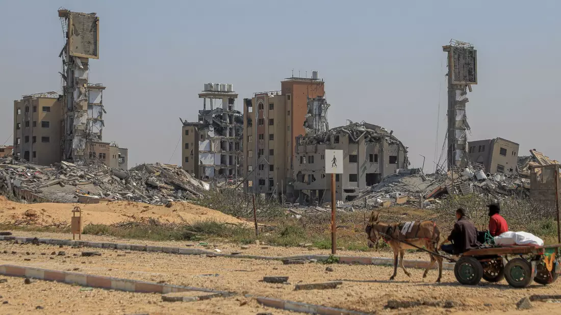Israels Armee setzt ihre Einsätze in der Stadt Gaza fort. (Archivbild) - Bild: Rizek Abdeljawad/XinHua/dpa