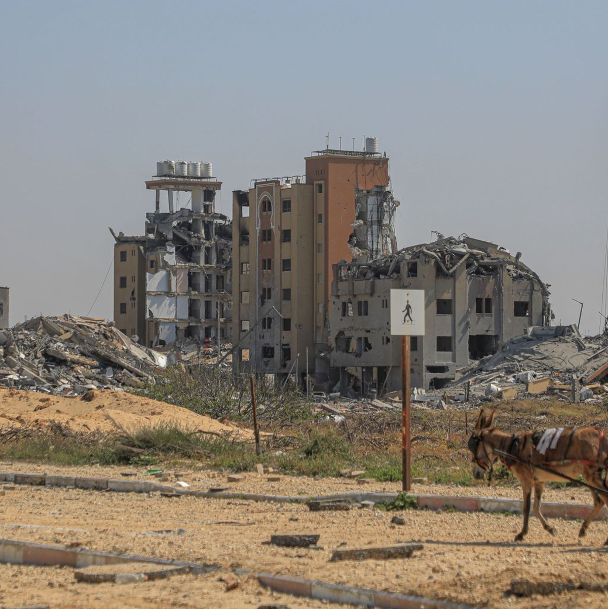 Zeltlager für Vertriebene im Gazastreifen. (Archivbild) - Foto: Rizek Abdeljawad/XinHua/dpa