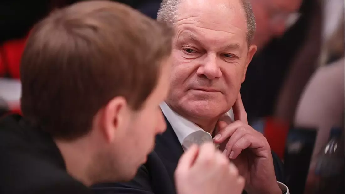 Kevin Kühnert und Olaf Scholz (Archiv) - Bild: über dts Nachrichtenagentur