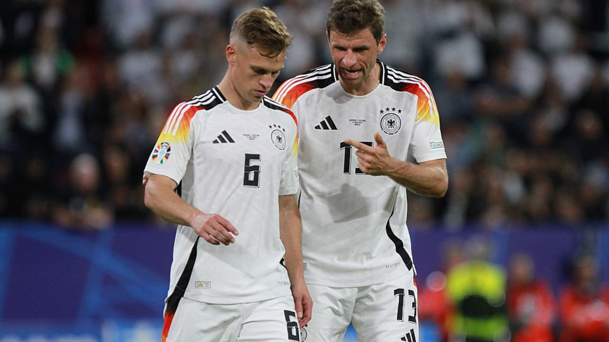 Joshua Kimmich und Thomas Müller (Deutsche Nationalmannschaft) (Archiv) - Foto: über dts Nachrichtenagentur