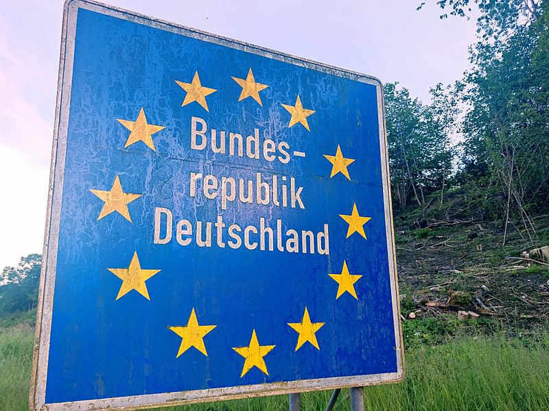 Grenzschild Bundesrepublik Deutschland (Archiv) - Foto: über dts Nachrichtenagentur