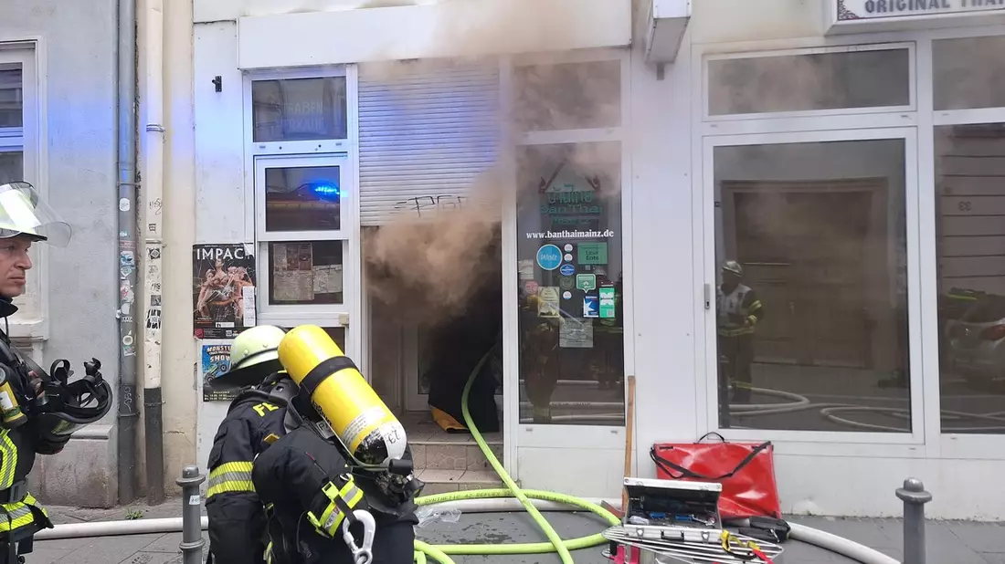 FW Mainz: Brand in einer Gaststätte in der Neutorstraße - Bild: presseportal.de